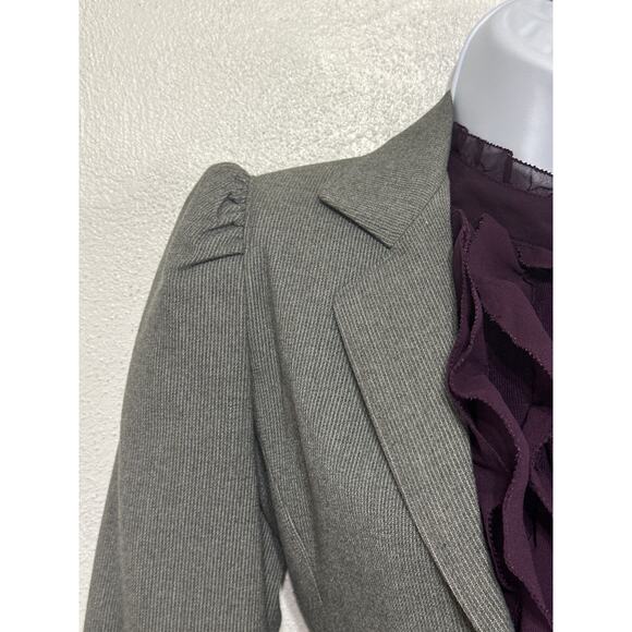 VTG Jean Nicole Corpcore Midi Skirt Set 5/6 Grey Preppy Classic Preppy RL Vibes - Picture 6 of 16